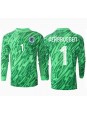 Niederlande Bart Verbruggen #1 Torwart Heimtrikot EM 2024 Langarm